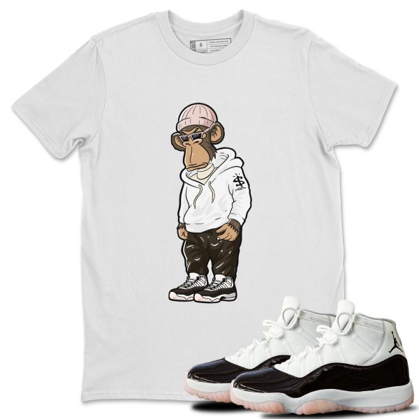 Sneakerhead Monkey Sneaker Tee - Casual Unisex Cotton Sneaker T-Shirt To Match 11s Neapolitan Jezsport.com