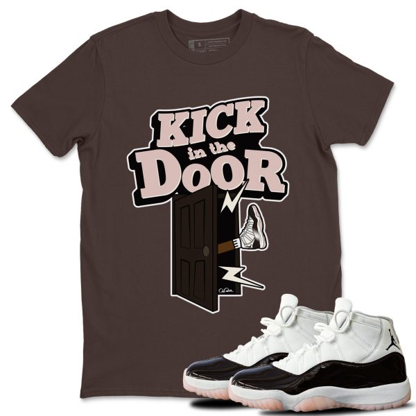 Kick In The Door Sneaker Tee - Casual Unisex Cotton Sneaker T-Shirt To Match 11s Neapolitan Jezsport.com