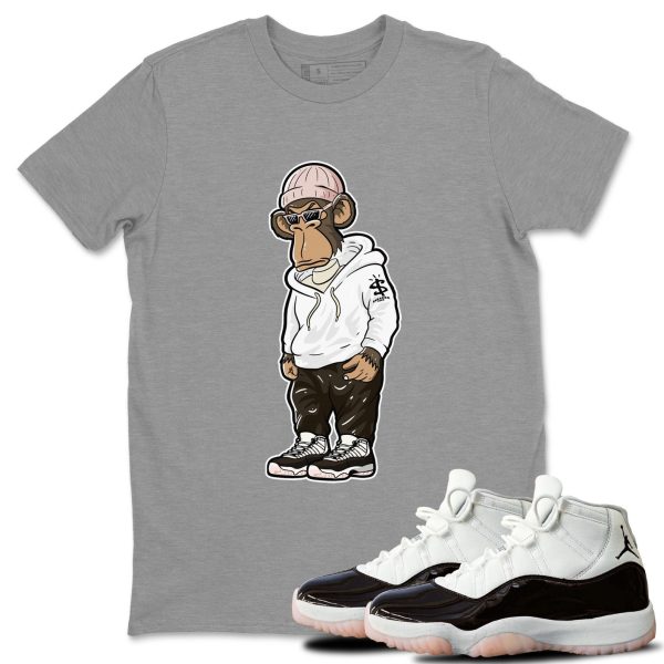 Sneakerhead Monkey Sneaker Tee - Casual Unisex Cotton Sneaker T-Shirt To Match 11s Neapolitan Jezsport.com