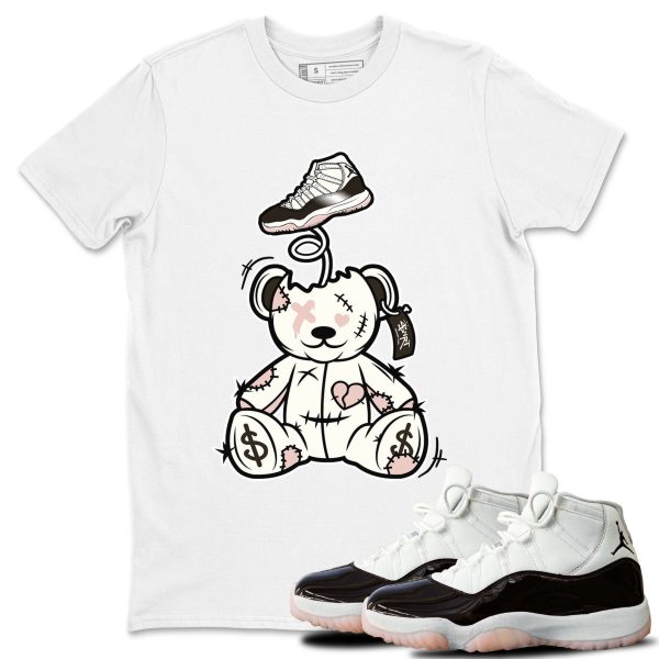 Surprise Teddy Bear Sneaker Tee - Casual Unisex Cotton Sneaker T-Shirt To Match 11s Neapolitan Jezsport.com