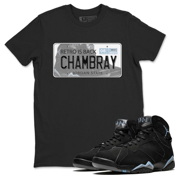 Sneaker Plate Sneaker Tee - Casual Unisex Cotton Sneaker T-Shirt To Match 7s Chambray Jezsport.com