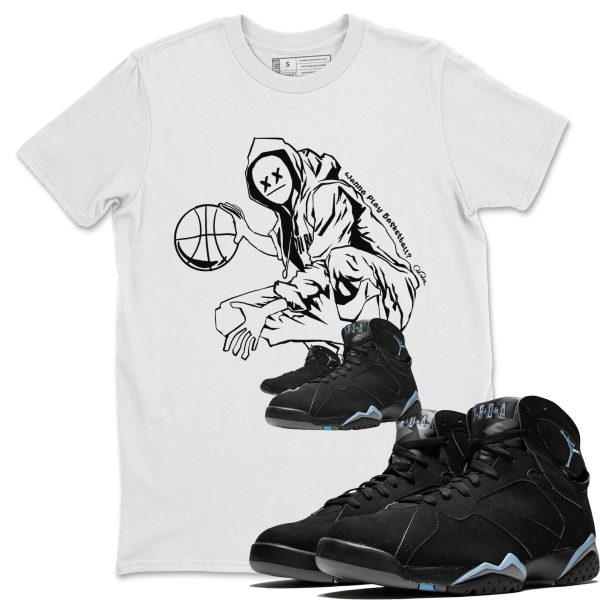 Wanna Play Basketball Sneaker Tee - Casual Unisex Cotton Sneaker T-Shirt To Match 7s Chambray Jezsport.com