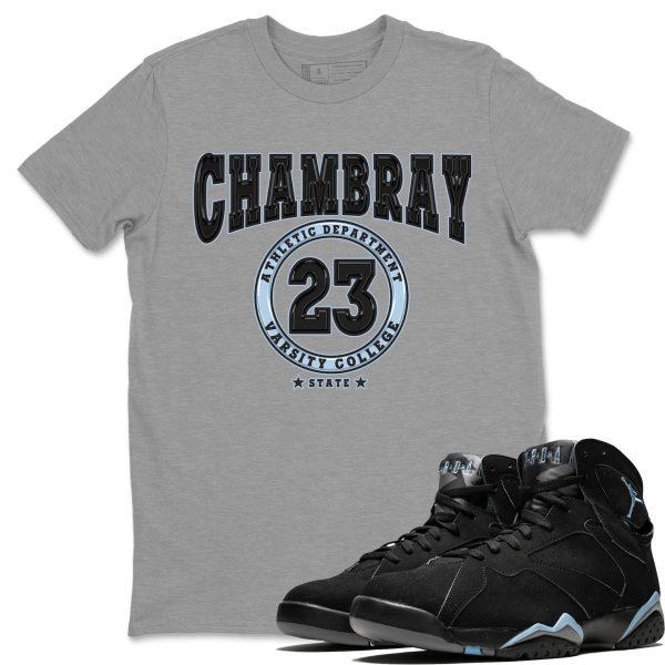 Varsity Sneaker Tee - Casual Unisex Cotton Sneaker T-Shirt To Match 7s Chambray Jezsport.com