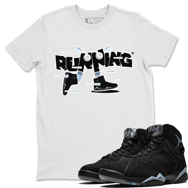 Running Shoes Sneaker Tee - Casual Unisex Cotton Sneaker T-Shirt To Match 7s Chambray Jezsport.com