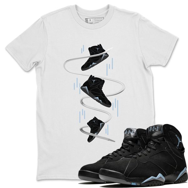 Sneaker Drop Sneaker Tee - Casual Unisex Cotton Sneaker T-Shirt To Match 7s Chambray Jezsport.com