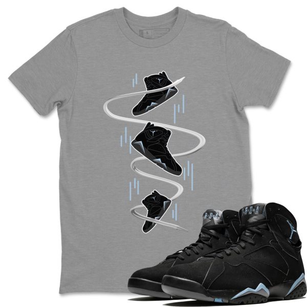 Sneaker Drop Sneaker Tee - Casual Unisex Cotton Sneaker T-Shirt To Match 7s Chambray Jezsport.com