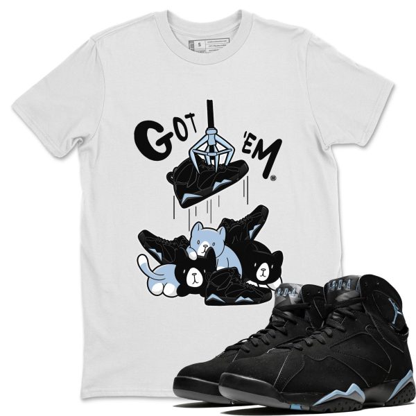 Treasure Hunter Sneaker Tee - Casual Unisex Cotton Sneaker T-Shirt To Match 7s Chambray Jezsport.com