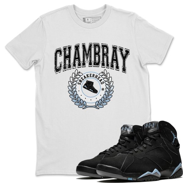 Sneaker Letter Sneaker Tee - Casual Unisex Cotton Sneaker T-Shirt To Match 7s Chambray Jezsport.com