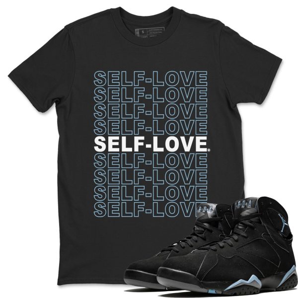 Self Love Sneaker Tee - Casual Unisex Cotton Sneaker T-Shirt To Match 7s Chambray Jezsport.com