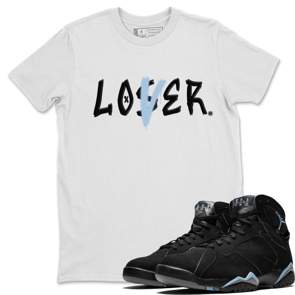 Loser Lover Sneaker Tee - Casual Unisex Cotton Sneaker T-Shirt To Match 7s Chambray Jezsport.com