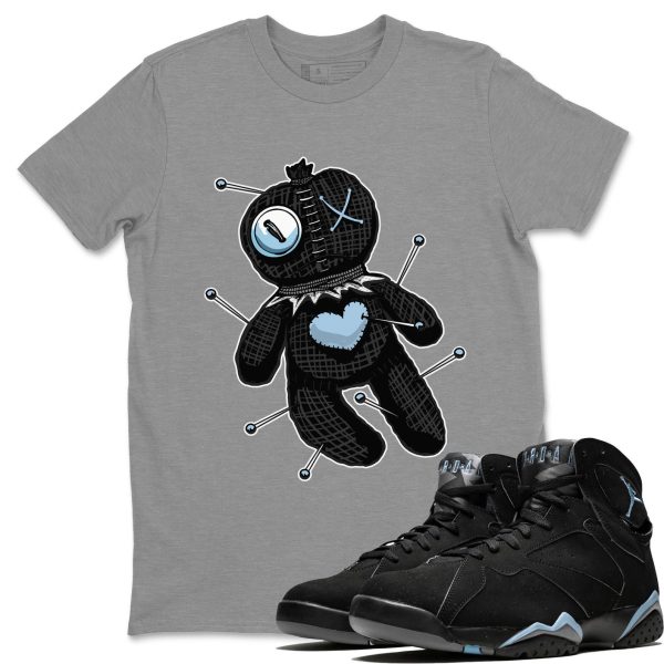 Linen Voodoo Doll Sneaker Tee - Casual Unisex Cotton Sneaker T-Shirt To Match 7s Chambray Jezsport.com