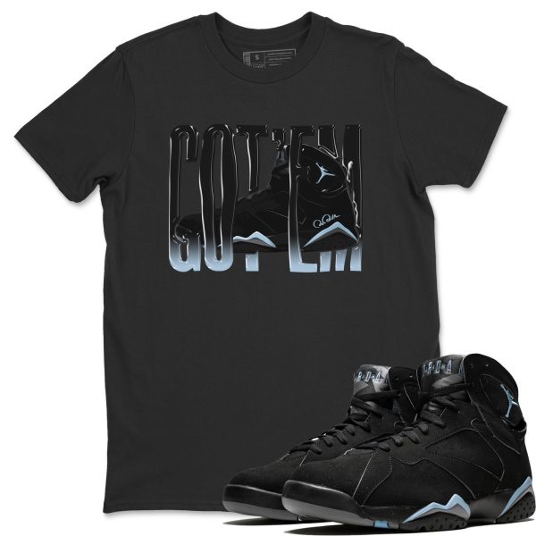 Wiggling Gotem Sneaker Tee - Casual Unisex Cotton Sneaker T-Shirt To Match 7s Chambray Jezsport.com