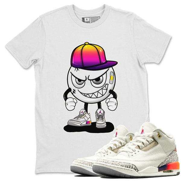 Mischief Sneaker Tee - Casual Unisex Cotton Sneaker Matching T-Shirt To Match 3s X J Balvin Jezsport.com