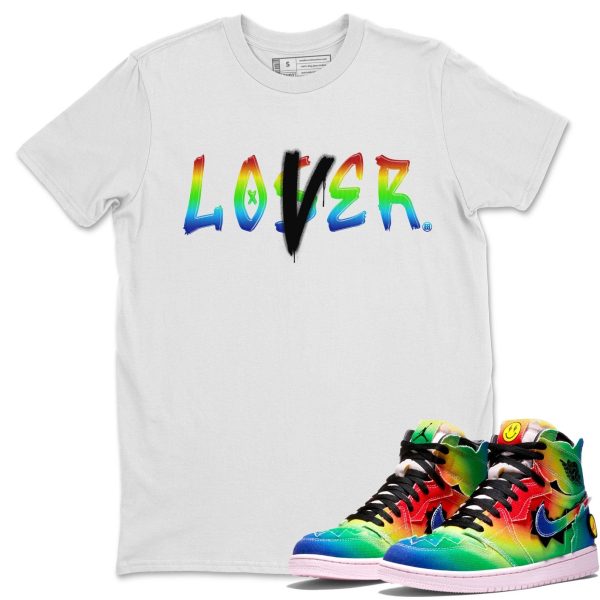 Loser Lover Sneaker Tee - Casual Unisex Cotton Sneaker Matching T-Shirt To Match 1s X J Balvin Jezsport.com