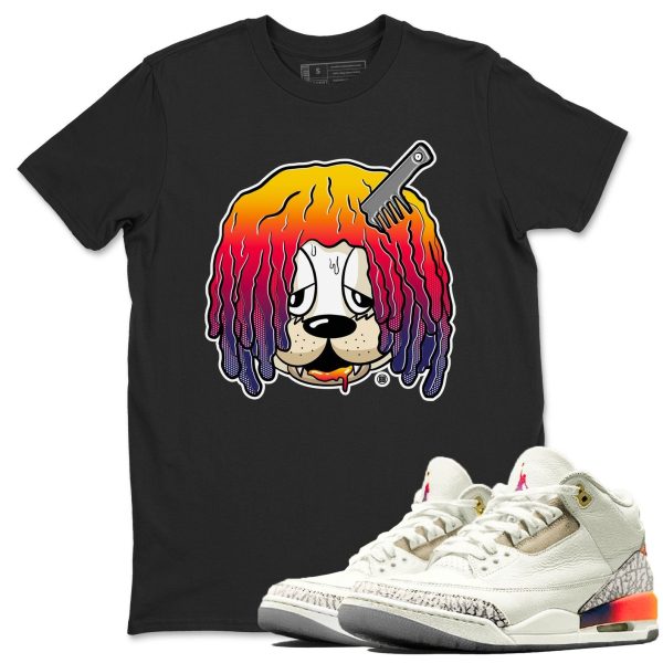 Impatient Bear Sneaker Tee - Casual Unisex Cotton Sneaker Matching T-Shirt To Match 3s X J Balvin Jezsport.com