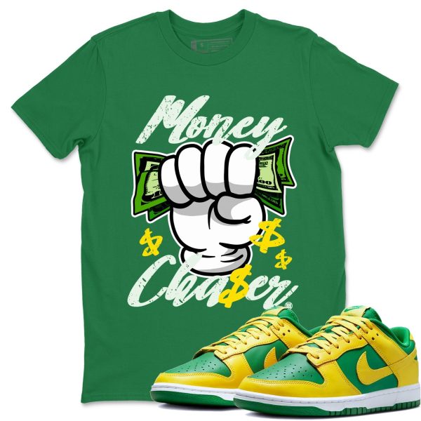 Money Chaser Unisex Crew Neck Sneaker Matching Tee Shirt To Match Dunks Reverse Brazil Jezsport.com