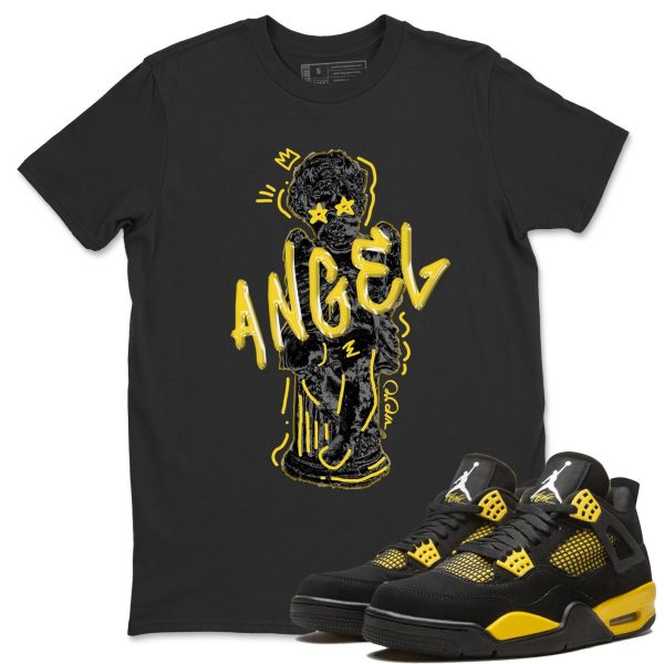 Baby Angel Unisex Crew Neck Sneaker Matching Tee Shirt To Match 4s Thunder Jezsport.com