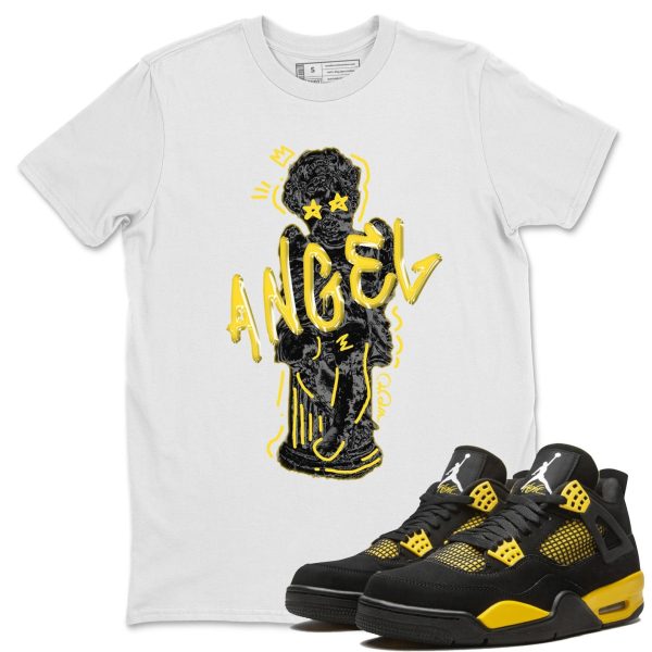 Baby Angel Unisex Crew Neck Sneaker Matching Tee Shirt To Match 4s Thunder Jezsport.com