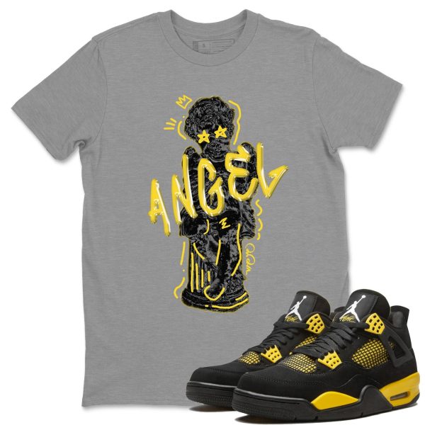 Baby Angel Unisex Crew Neck Sneaker Matching Tee Shirt To Match 4s Thunder Jezsport.com