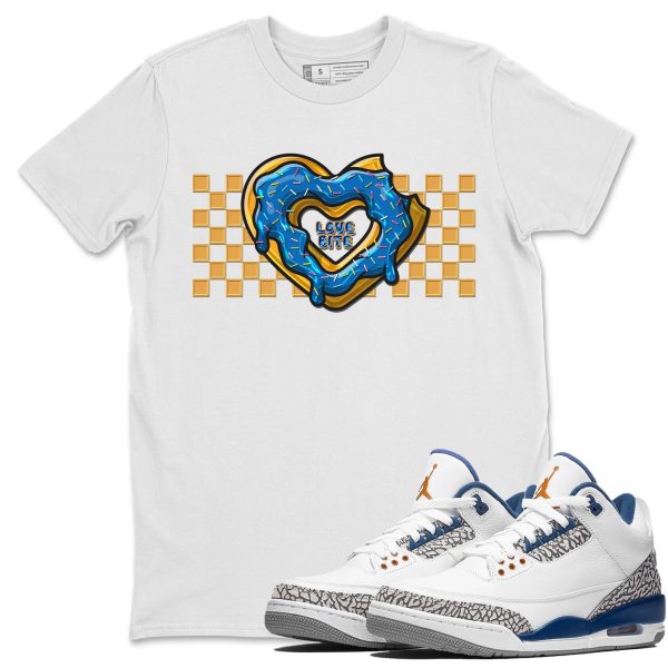 Love Bite Unisex Crew Neck Sneaker Matching Tee Shirt To Match AJ3 Wizards Jezsport.com