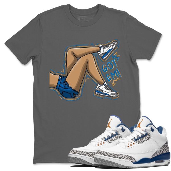 Got Em Legs Unisex Crew Neck Sneaker Matching Tee Shirt To Match AJ3 Wizards Jezsport.com