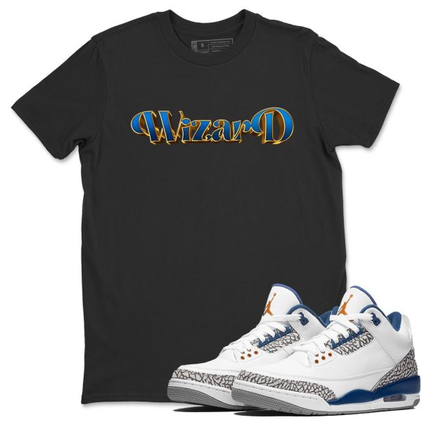 Antique Typo Unisex Crew Neck Sneaker Matching Tee Shirt To Match AJ3 Wizards Jezsport.com