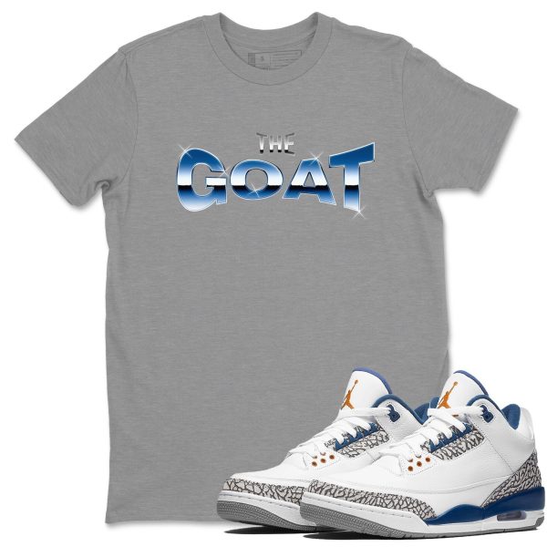 The Goat Unisex Crew Neck Sneaker Matching Tee Shirt To Match AJ3 Wizards Jezsport.com