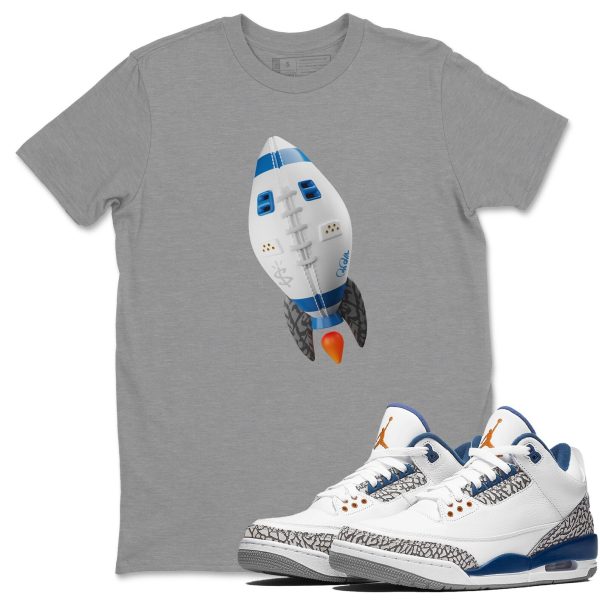 Rugby Rocket Unisex Crew Neck Sneaker Matching Tee Shirt To Match AJ3 Wizards Jezsport.com