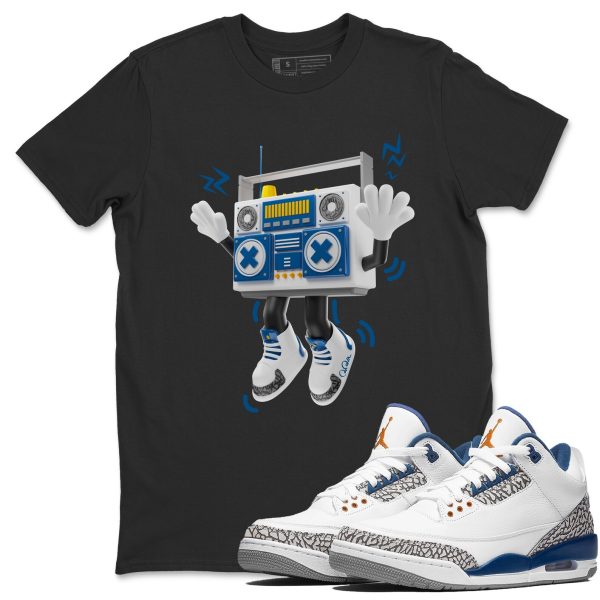 90s Radio Boy Unisex Crew Neck Sneaker Matching Tee Shirt To Match AJ3 Wizards Jezsport.com