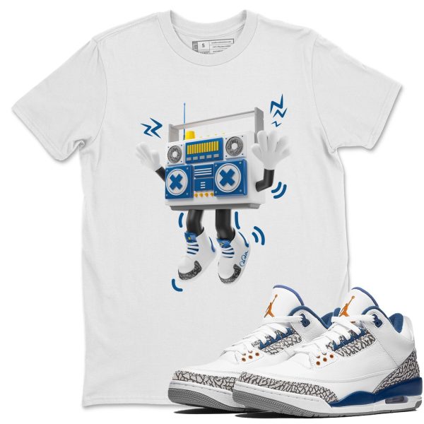 90s Radio Boy Unisex Crew Neck Sneaker Matching Tee Shirt To Match AJ3 Wizards Jezsport.com