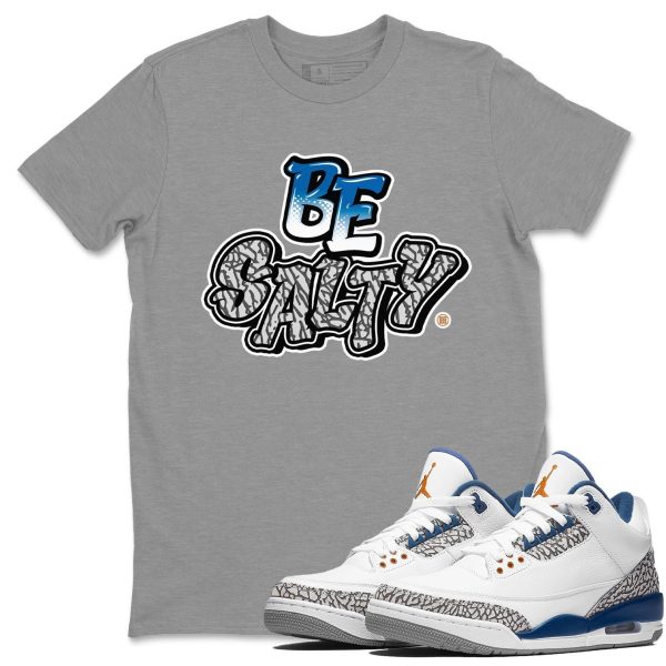 Salty Unisex Crew Neck Sneaker Matching Tee Shirt To Match AJ3 Wizards Jezsport.com