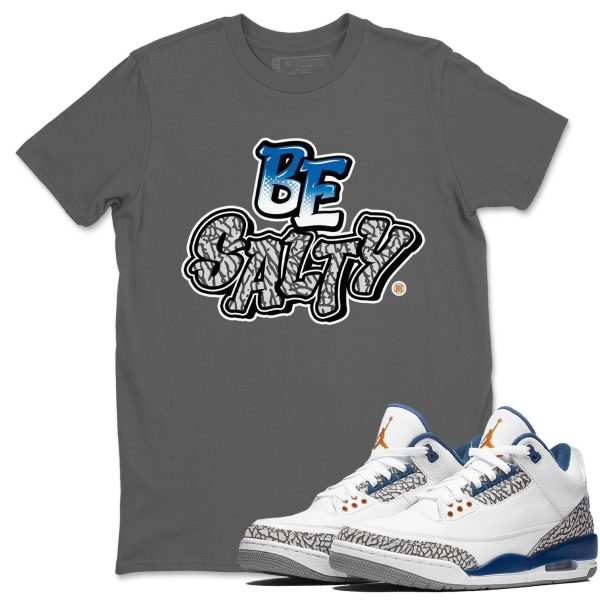 Salty Unisex Crew Neck Sneaker Matching Tee Shirt To Match AJ3 Wizards Jezsport.com