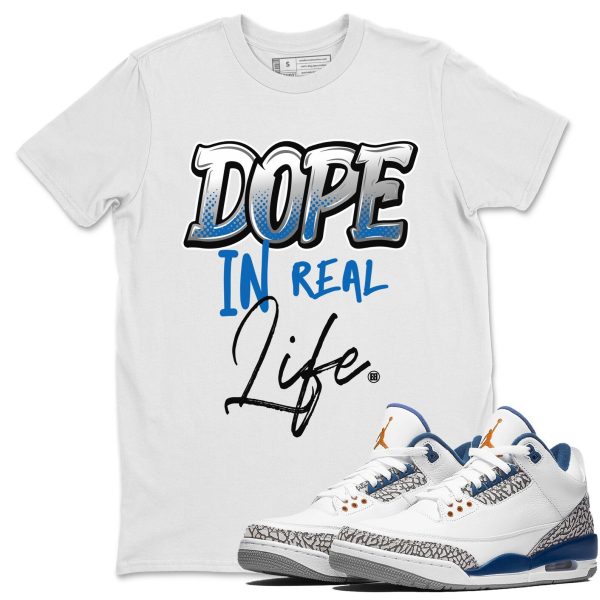 Dope In Real Life Unisex Crew Neck Sneaker Matching Tee Shirt To Match AJ3 Wizards Jezsport.com