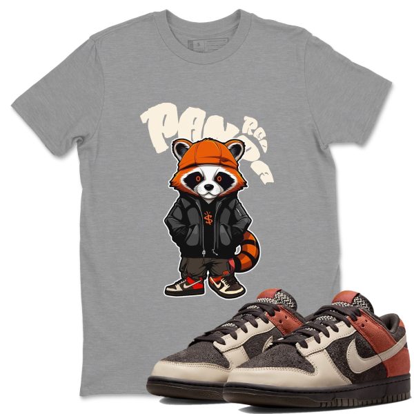 Bastard Red Panda Unisex Crew Neck Sneaker Matching Tee Shirt To Match Red Panda Jezsport.com