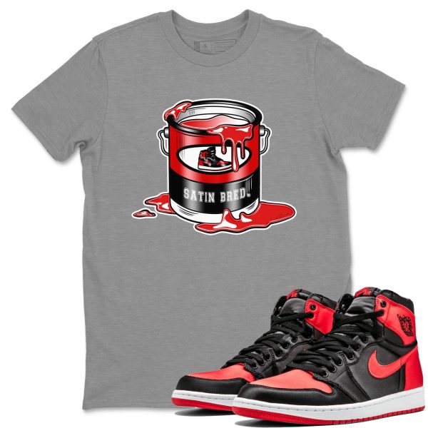 Bucket Unisex Short Sleeve Crew Neck Sneaker Tee To Match 1s Satin Bred Jezsport.com