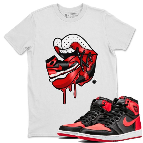 Sneaker Addiction 2 Unisex Short Sleeve Crew Neck Sneaker Tee To Match 1s Satin Bred Jezsport.com