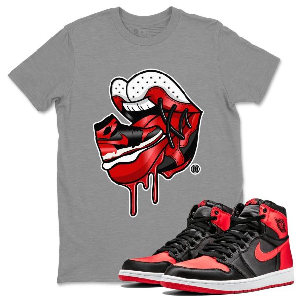 Sneaker Addiction 2 Unisex Short Sleeve Crew Neck Sneaker Tee To Match 1s Satin Bred Jezsport.com