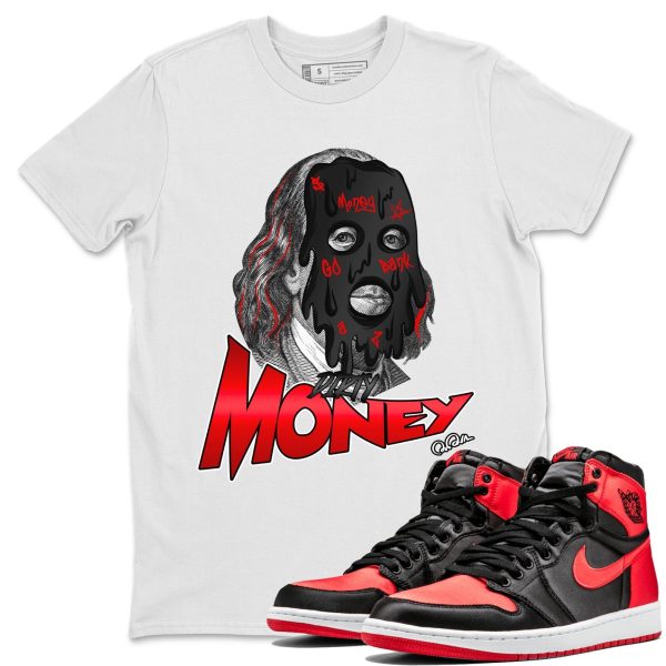 Dirty Money Unisex Short Sleeve Crew Neck Sneaker Tee To Match 1s Satin Bred Jezsport.com