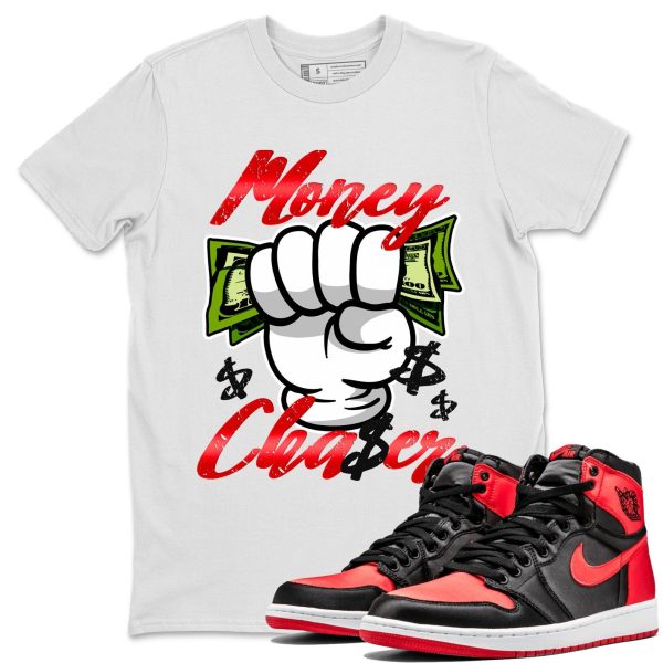 Money Chaser Unisex Short Sleeve Crew Neck Sneaker Tee To Match 1s Satin Bred Jezsport.com