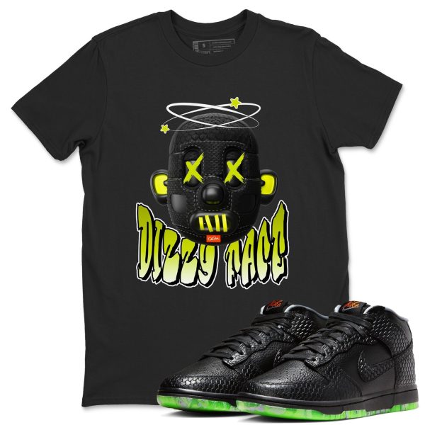 Dizzy Face Special Halloween Costume Short Sleeve Sneaker Tee Match To Match Dunks Mid Halloween Jezsport.com