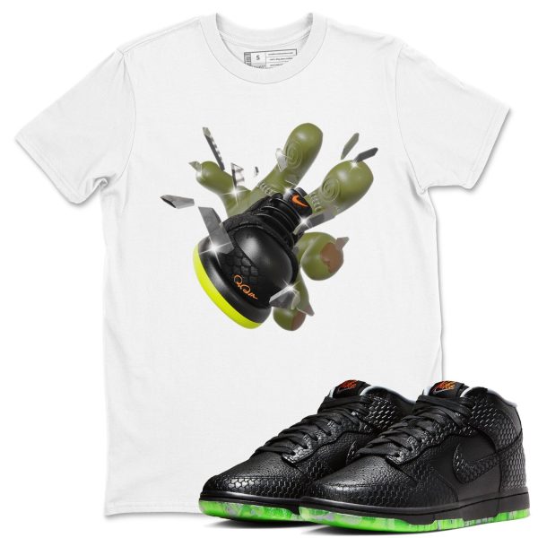 Got Em Zombie Special Halloween Costume Short Sleeve Sneaker Tee Match To Match Dunks Mid Halloween Jezsport.com