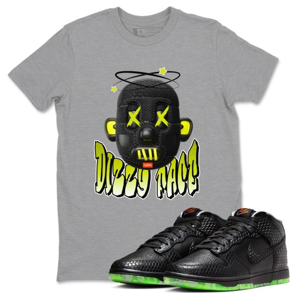 Dizzy Face Special Halloween Costume Short Sleeve Sneaker Tee Match To Match Dunks Mid Halloween Jezsport.com