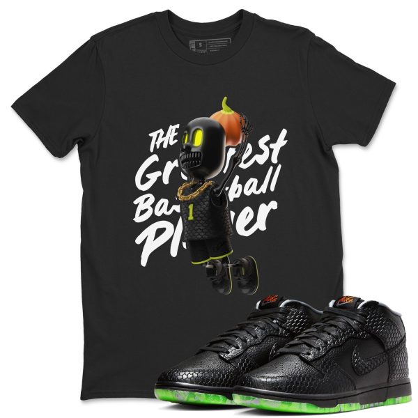 Dunkshot Boy Special Halloween Costume Short Sleeve Sneaker Tee Match To Match Dunks Mid Halloween Jezsport.com