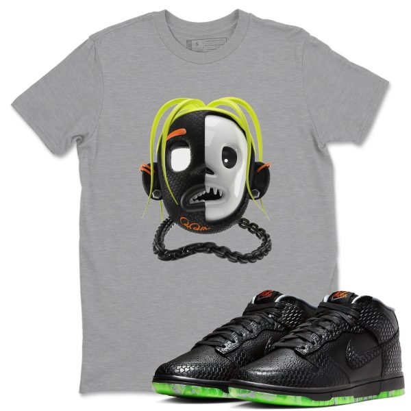 Goosebumps Boy Special Halloween Costume Short Sleeve Sneaker Tee Match To Match Dunks Mid Halloween Jezsport.com