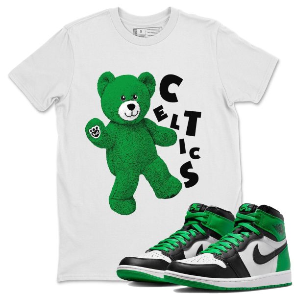 Hello Bear Design Shirt - Unisex Streetwear Lucky Green T-Shirts To Match 1s Celtics Jezsport.com