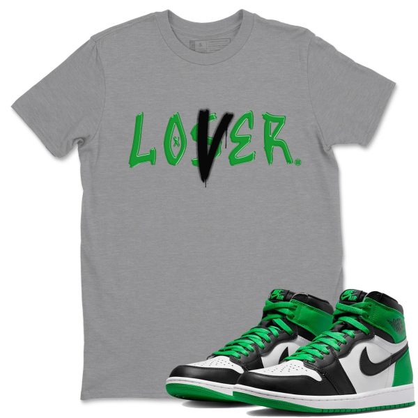 Loser Lover Design Shirt Sneaker Tee - Casual Unisex Cotton Sneaker T-Shirt To Match Unisex Streetwear Sneaker Tees To Match 1s Celtics Jezsport.com