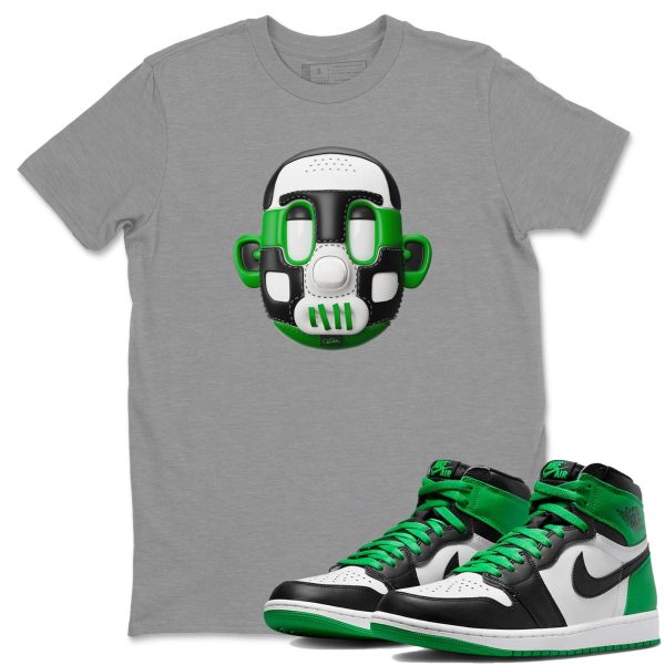 Shoe Head Design Shirt - Unisex Streetwear Lucky Green T-Shirts To Match 1s Celtics Jezsport.com