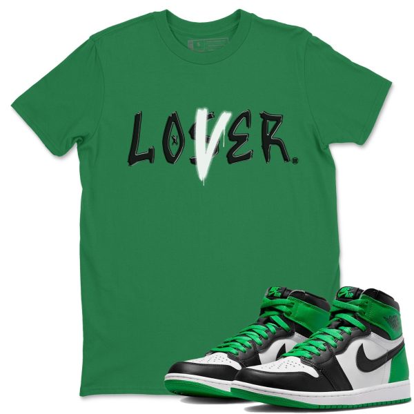 Loser Lover Design Shirt Sneaker Tee - Casual Unisex Cotton Sneaker T-Shirt To Match Unisex Streetwear Sneaker Tees To Match 1s Celtics Jezsport.com