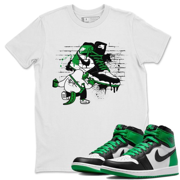 Crocodile Artist - Unisex Streetwear Lucky Green T-Shirts To Match 1s Celtics Jezsport.com