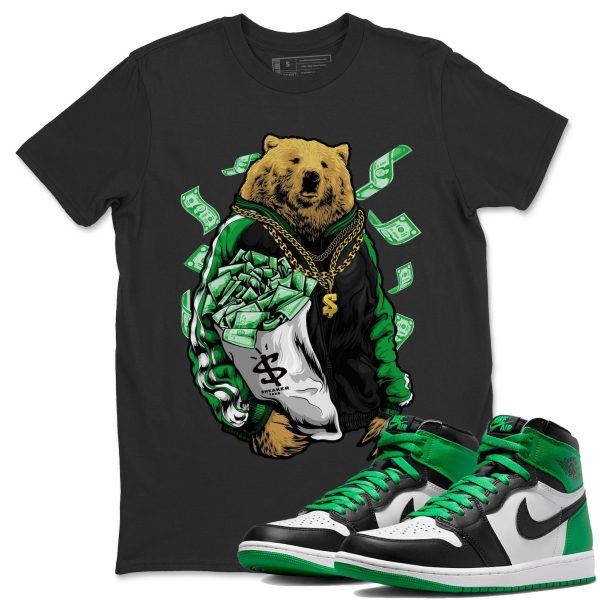 Rich Bear - Unisex Streetwear Lucky Green T-Shirts To Match 1s Celtics Jezsport.com